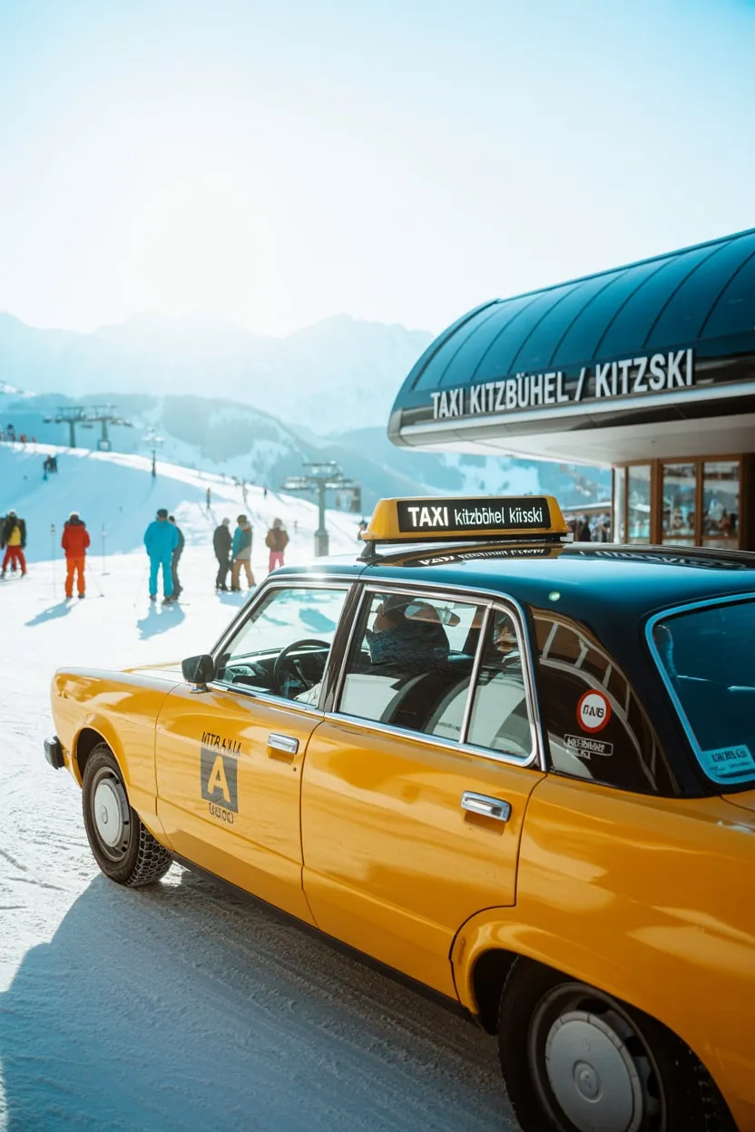 Taxi im Skigebiet Kitzbühel KitzSki